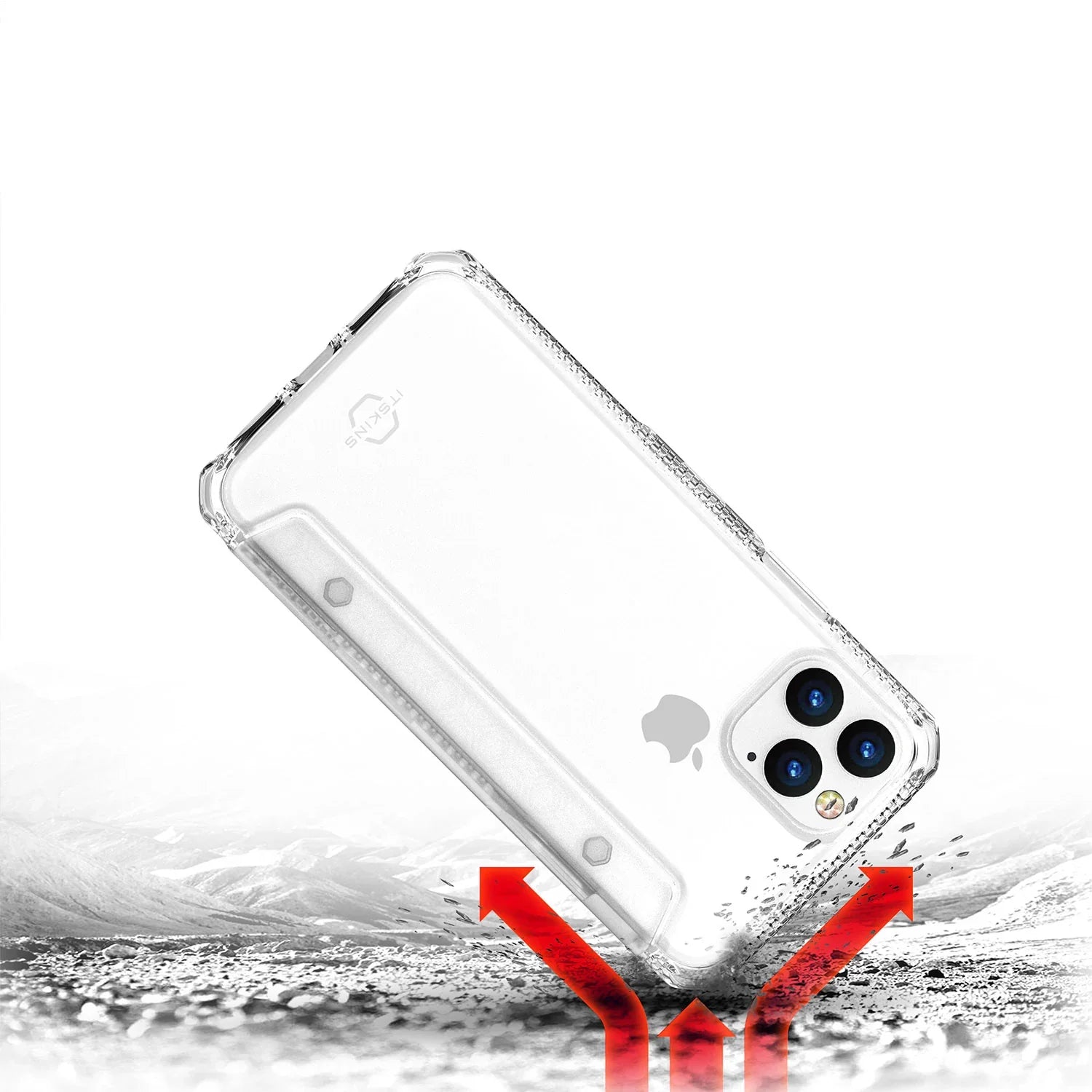 Itskins Spectrum Vision Clear iPhone 11 Pro Case - Transparent - Tashqila Itskins Spectrum Vision Clear iPhone 11 Pro Case - Transparent - Tashqila